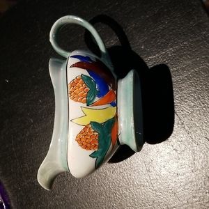 1950s Lustreware Made in Japan handpainted creamer